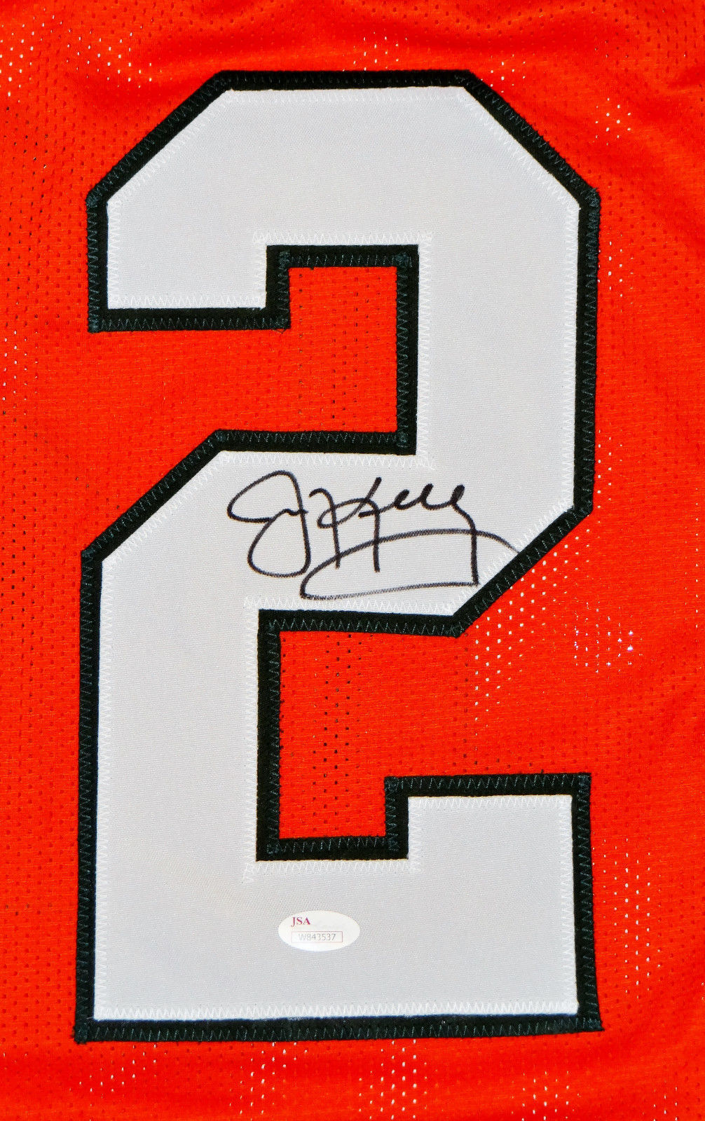 Jim Kelly Autographed Orange College Style Jersey- JSA W Authenticated