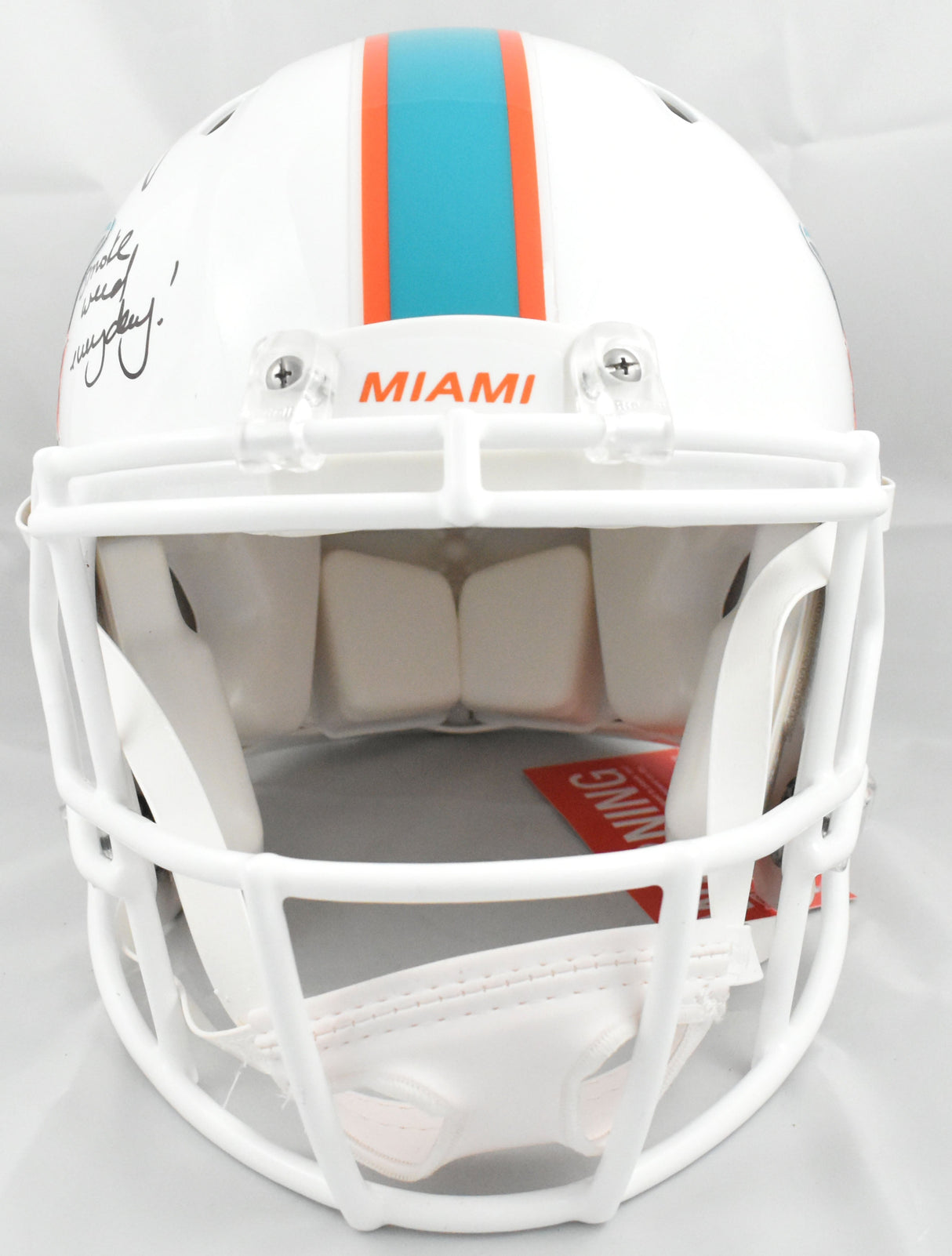 Ricky Williams Autographed Dolphins F/S Speed Authentic Helmet SWED - Beckett W