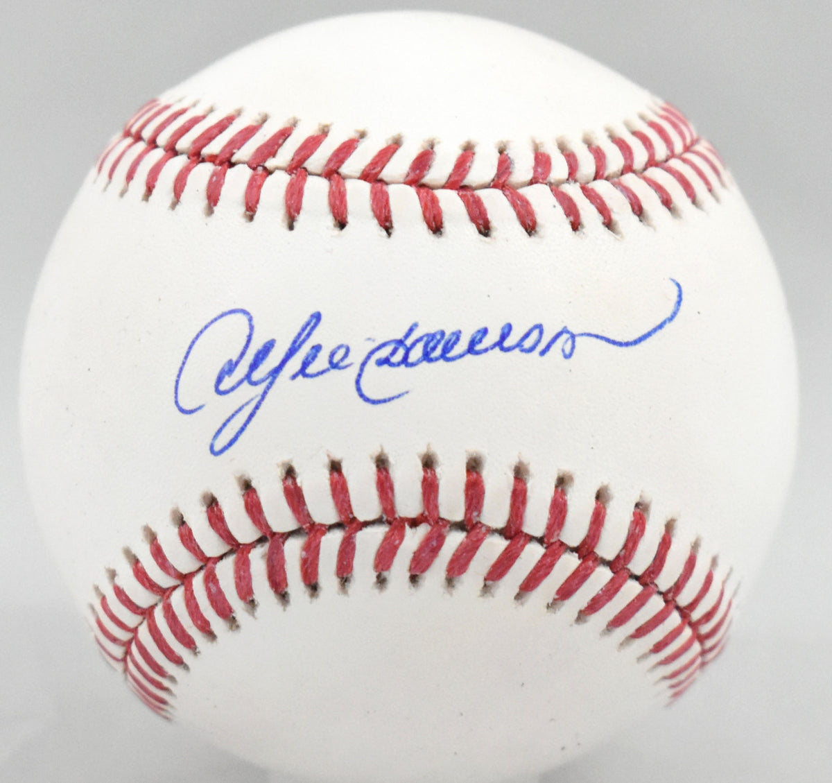 Andre Dawson Autographed Rawlings OML Baseball - Beckett W Hologram *Blue