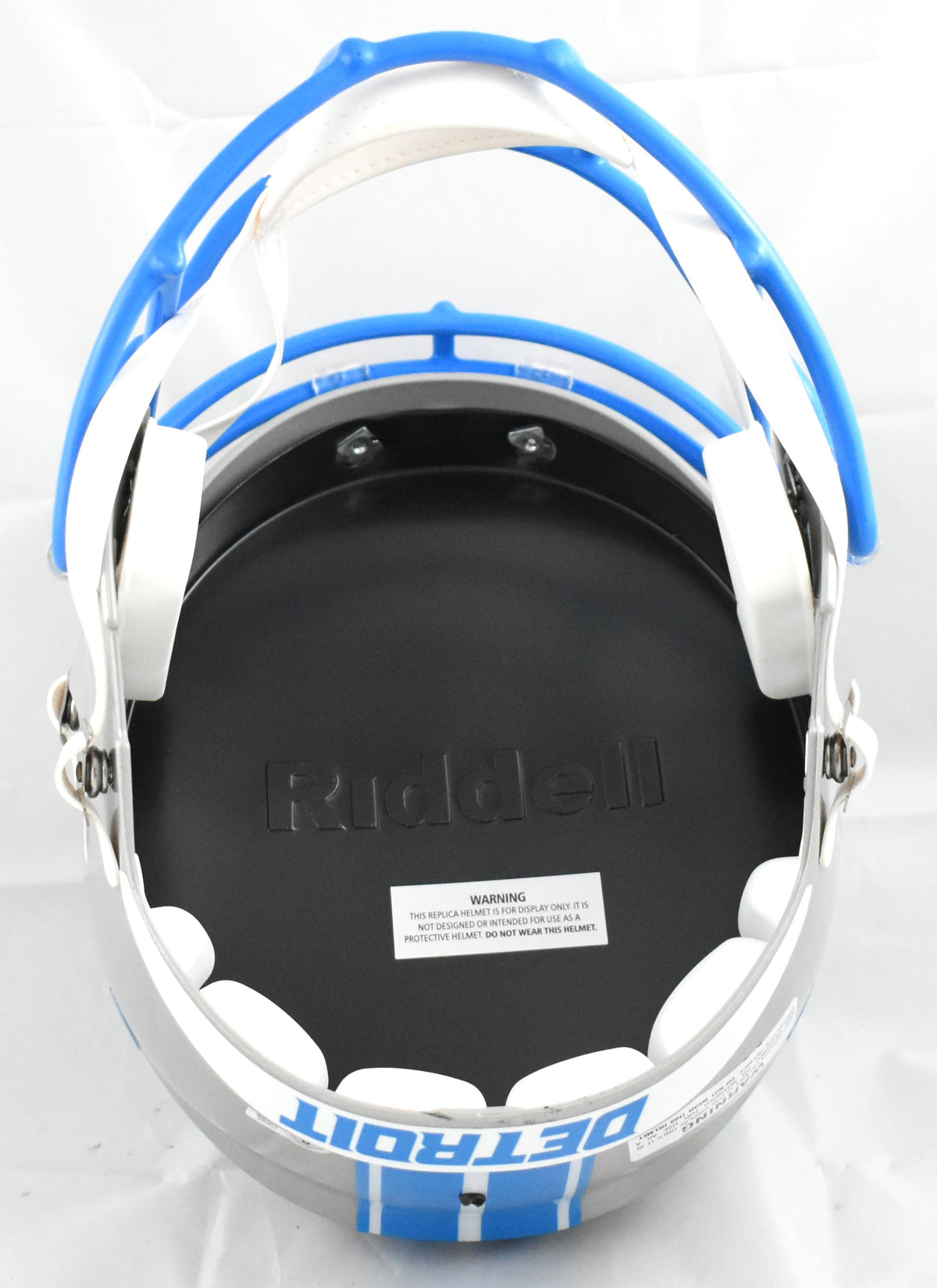 Jameson Williams Autographed Detroit Lions F/S Speed Helmet - Beckett Hologram