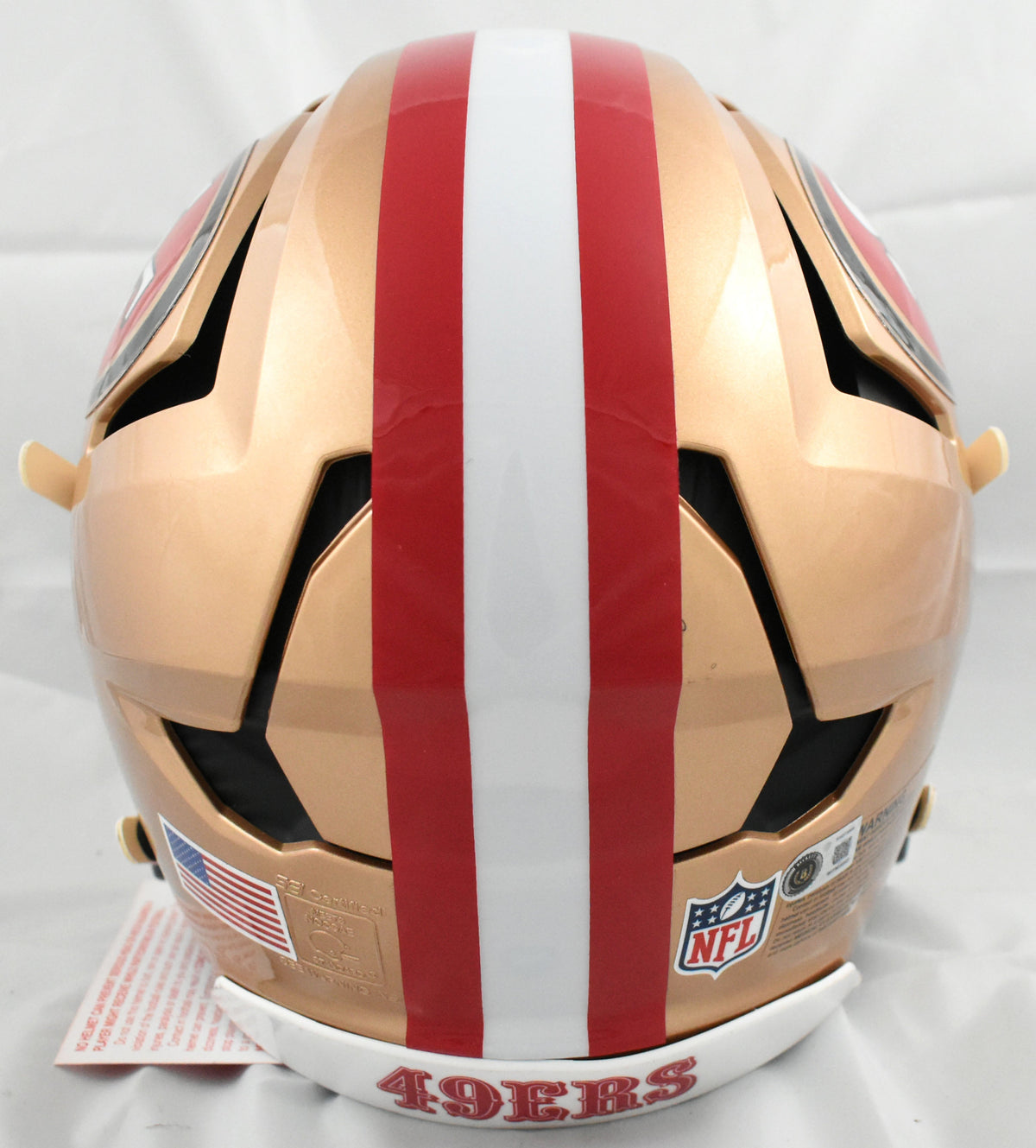 George Kittle Autographed San Francisco 49ers F/S Axiom Helmet - Beckett W Holo