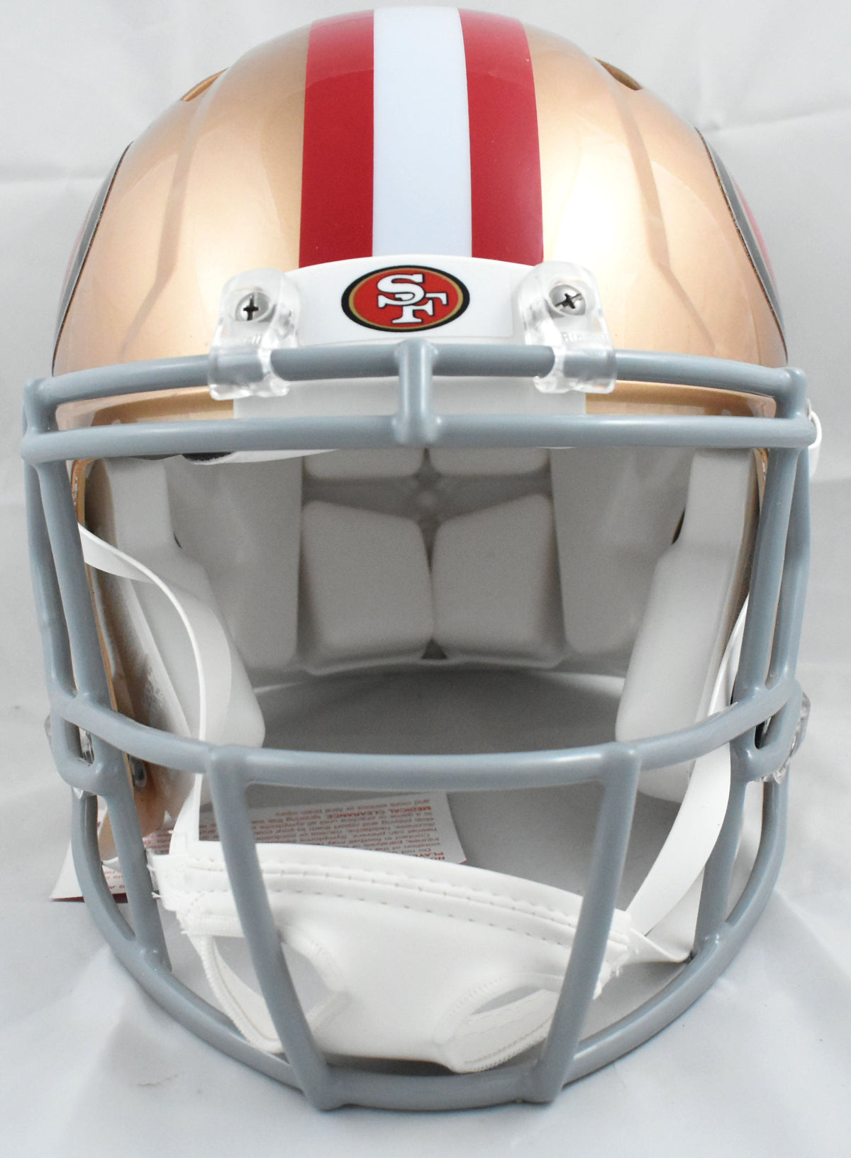 George Kittle Autographed 49ers F/S Speed Authentic Helmet - Beckett W Hologram