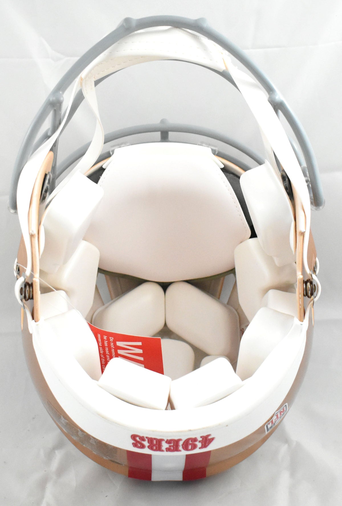 George Kittle Autographed 49ers F/S Speed Authentic Helmet - Beckett W Hologram