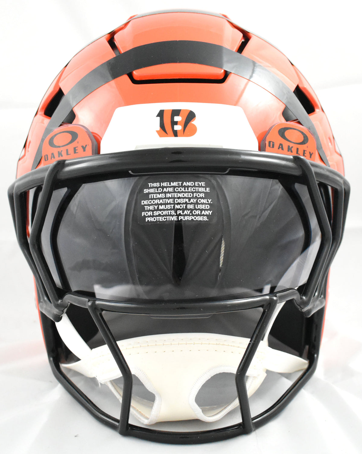 Ja'Marr Chase Autographed Cincinnati Bengals F/S Axiom Helmet - Beckett Holo