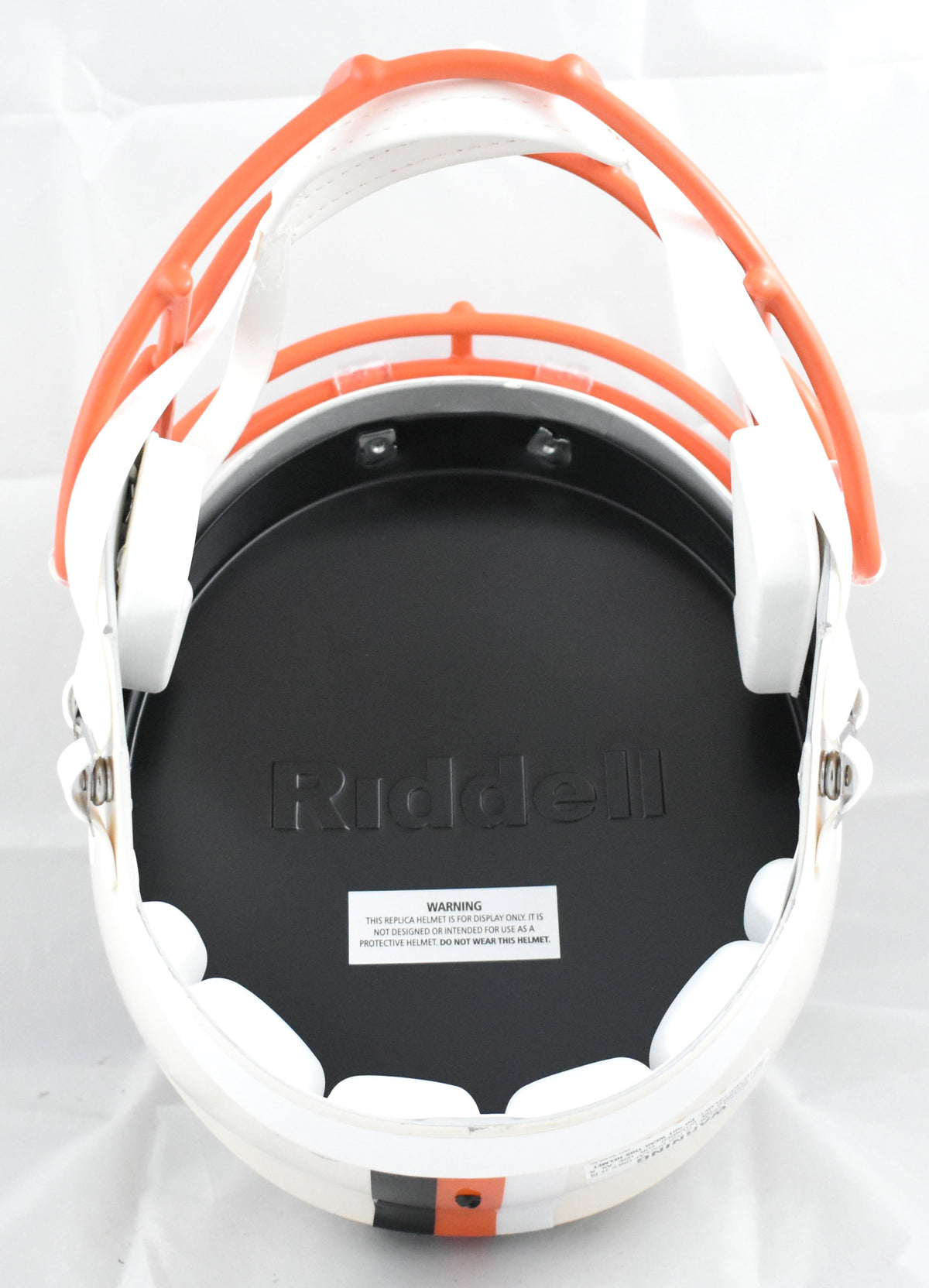 Ja'Marr Chase Autographed Cincinnati Bengals F/S Retro Speed Helmet-Beckett Holo