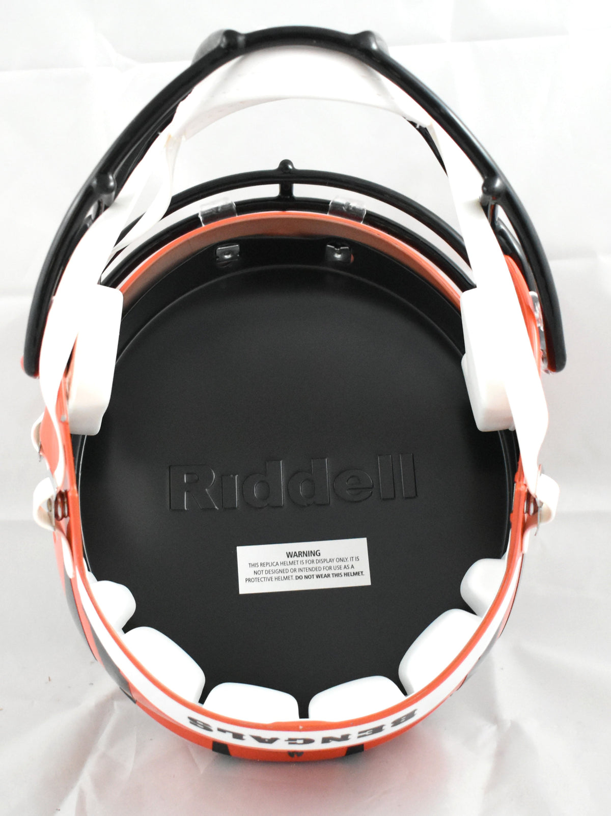 Ja'Marr Chase Autographed Cincinnati Bengals F/S Speed Helmet - Beckett