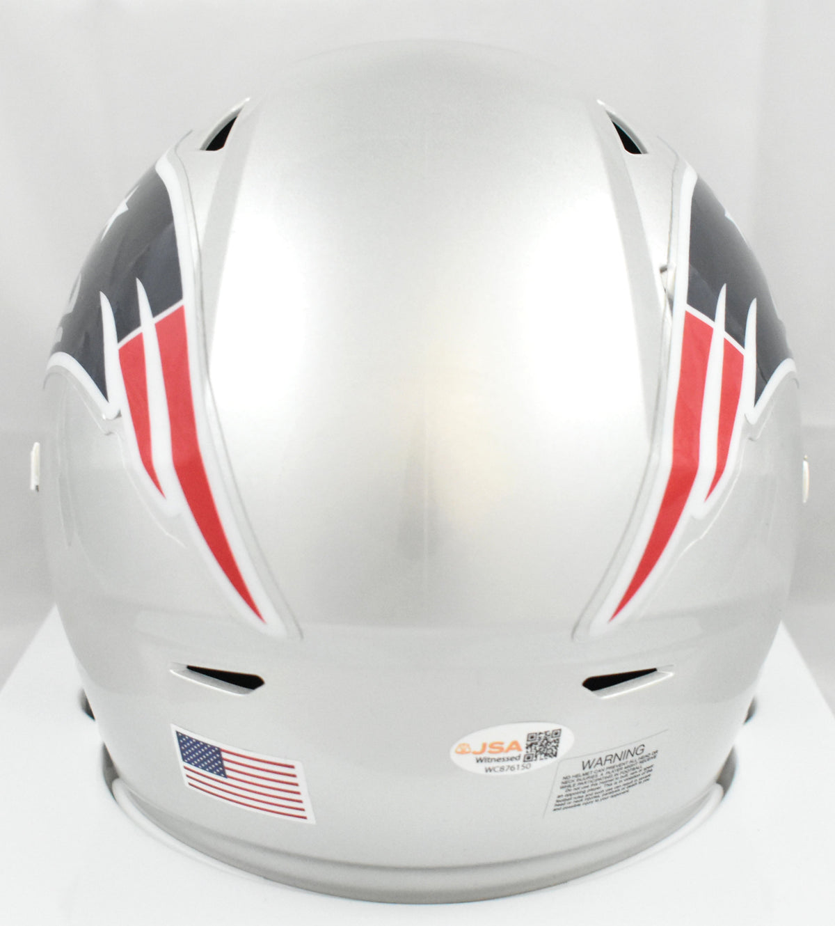 Mike Vrabel Autographed New England Patriots Mid-Size SpeedFlex Helmet - JSA W