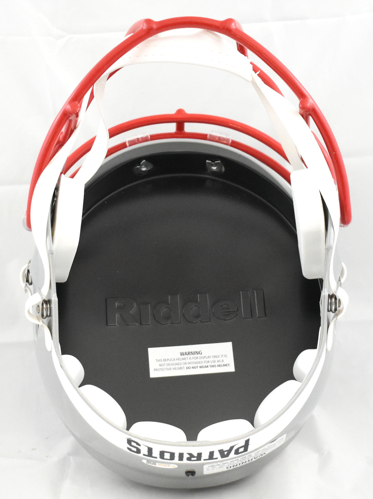 Mike Vrabel Autographed New England Patriots F/S Speed Helmet - JSA W