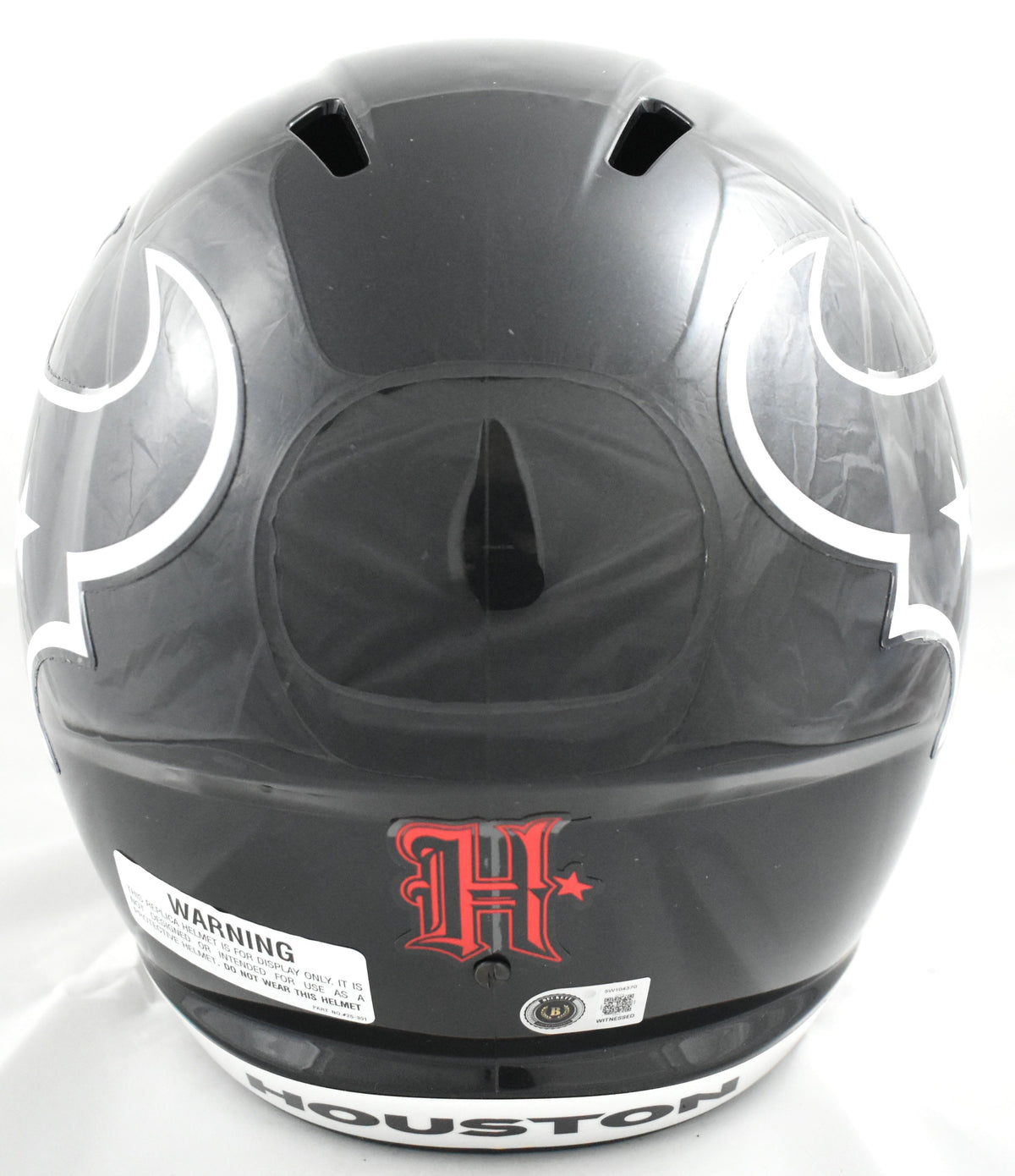 Kayshon Boutte Autographed Houston Texans F/S Speed Helmet - Beckett W Hologram