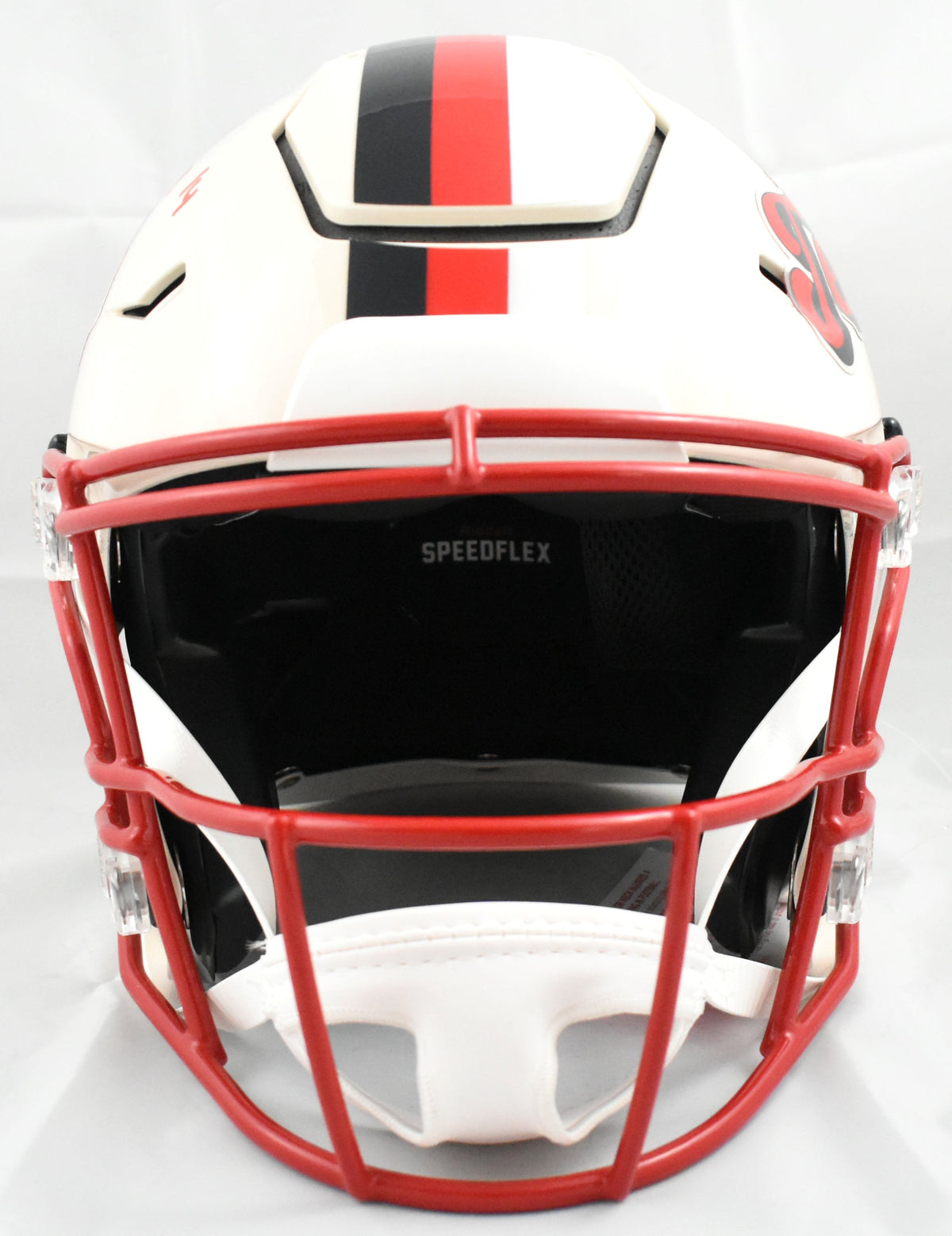 Kayshon Boutte Autographed Texans F/S Retro Speedflex Helmet - Beckett W Holo