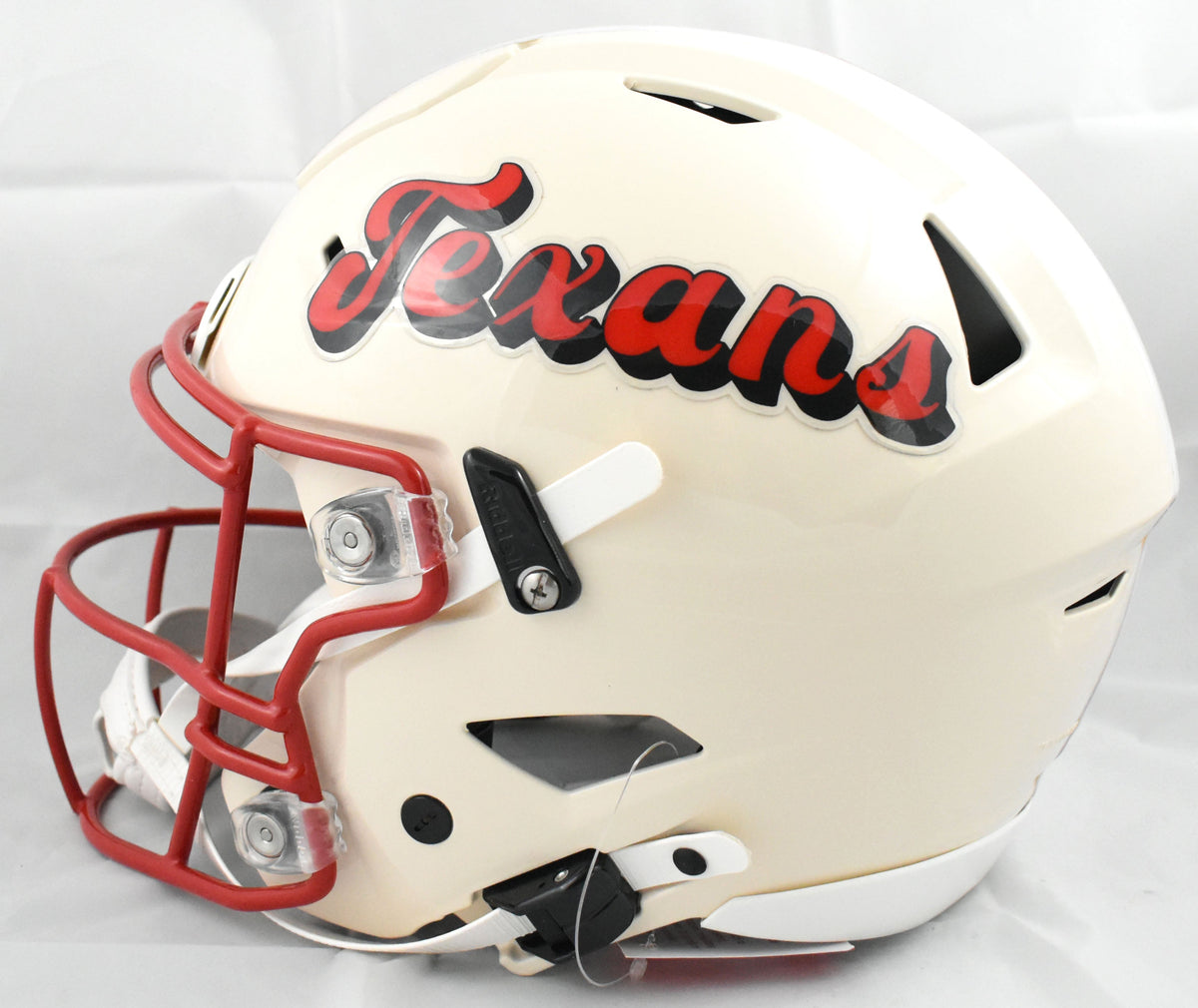 Kayshon Boutte Autographed Texans F/S Retro Speedflex Helmet - Beckett W Holo