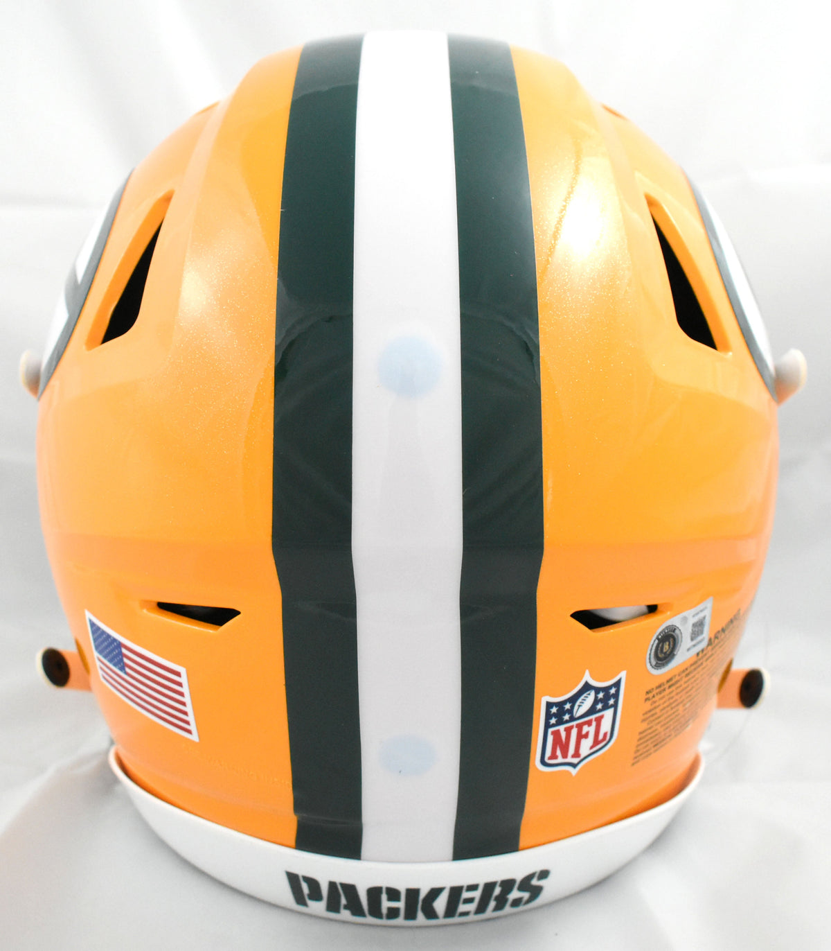 Matthew Golden Autographed Green Bay Packers F/S Speedflex Helmet-Beckett W Holo
