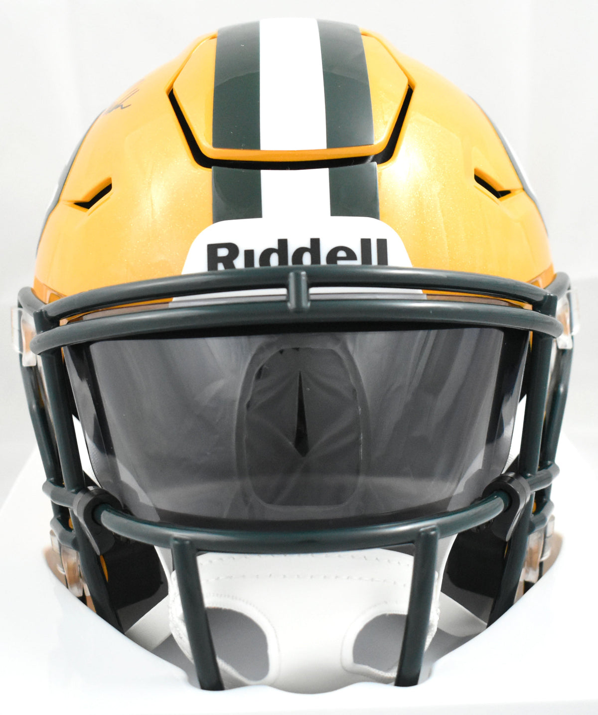 Matthew Golden Autographed Green Bay Packers Mid-Size SpeedFlex Helmet-Beckett W