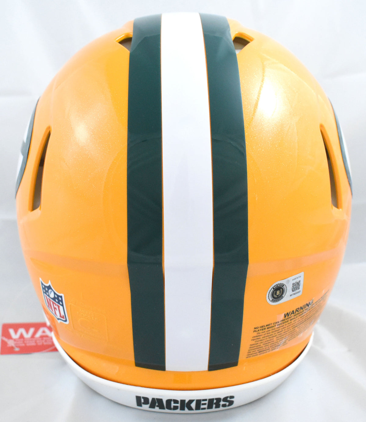 Christian Watson Signed Green Bay Packers F/S Speed Authentic Helmet - Beckett W