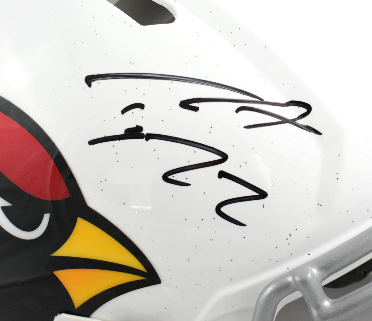 Tyler Allgeier Signed Arizona Cardinals F/S Speed Authentic Helmet - Beckett W