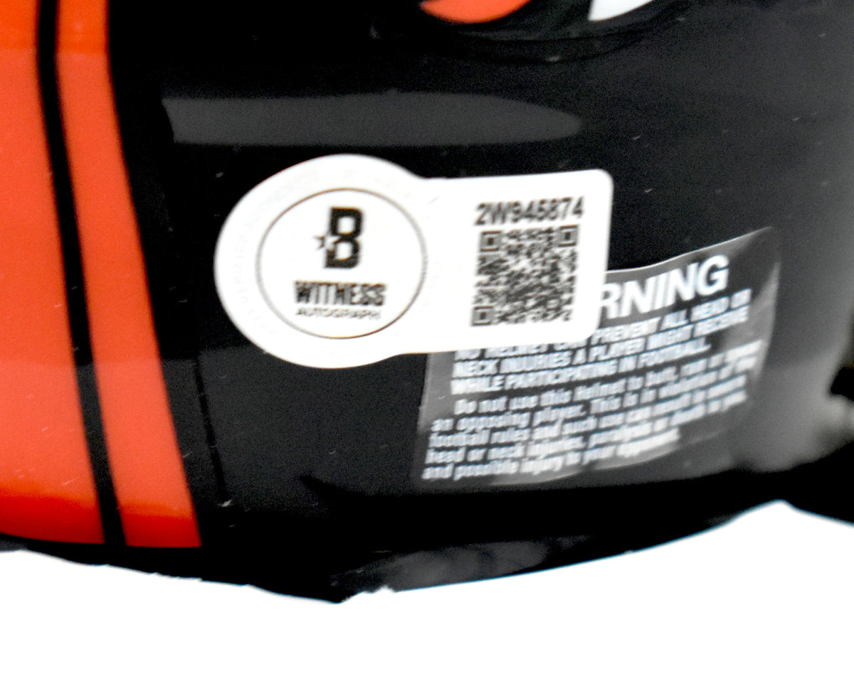 Patrick Surtain II Autographed Denver Broncos Speed Mini Helmet Beckett W Holo