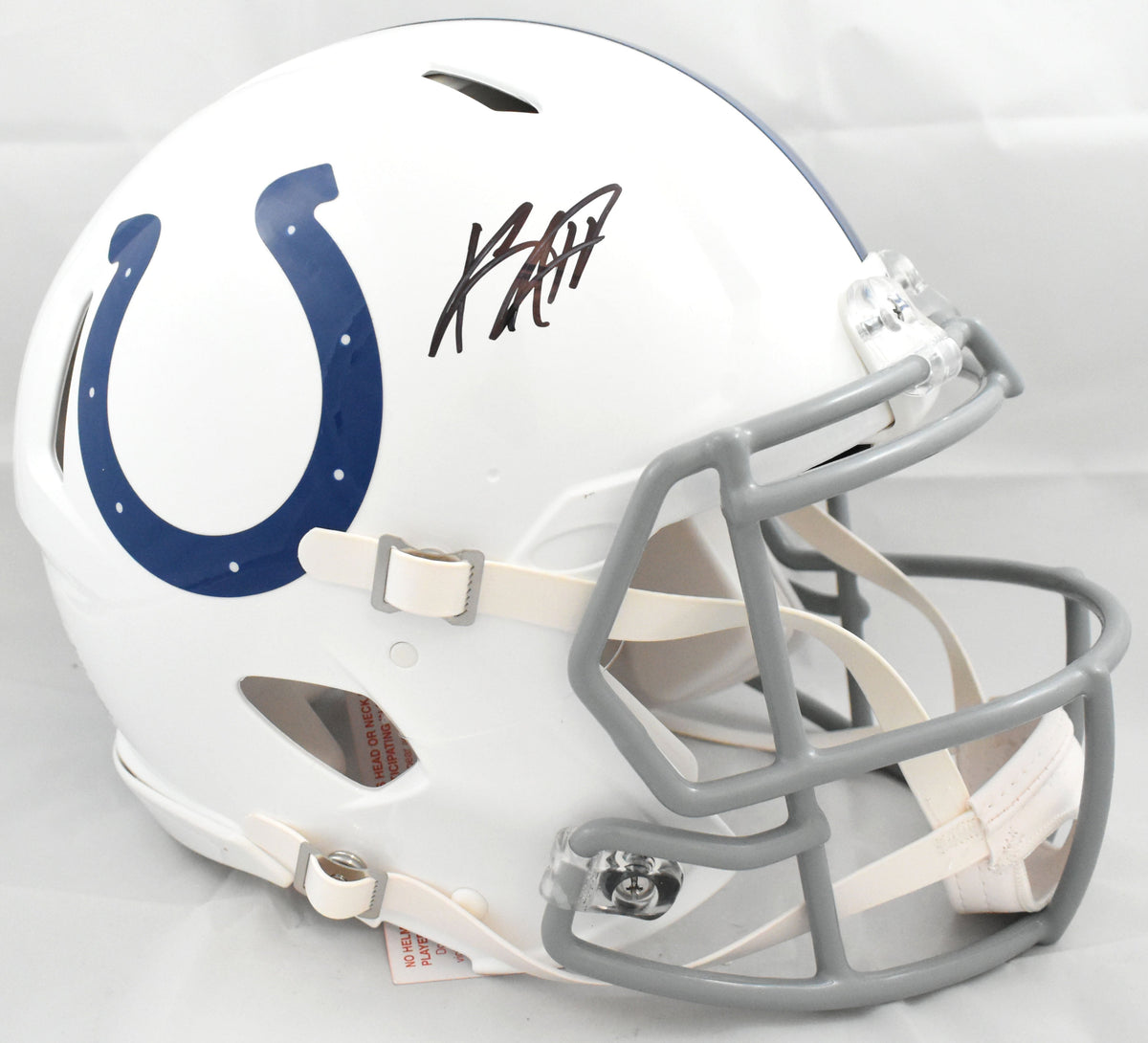 Keenan Allen Autographed Indianapolis Colts F/S Speed Authentic Helmet - JSA W