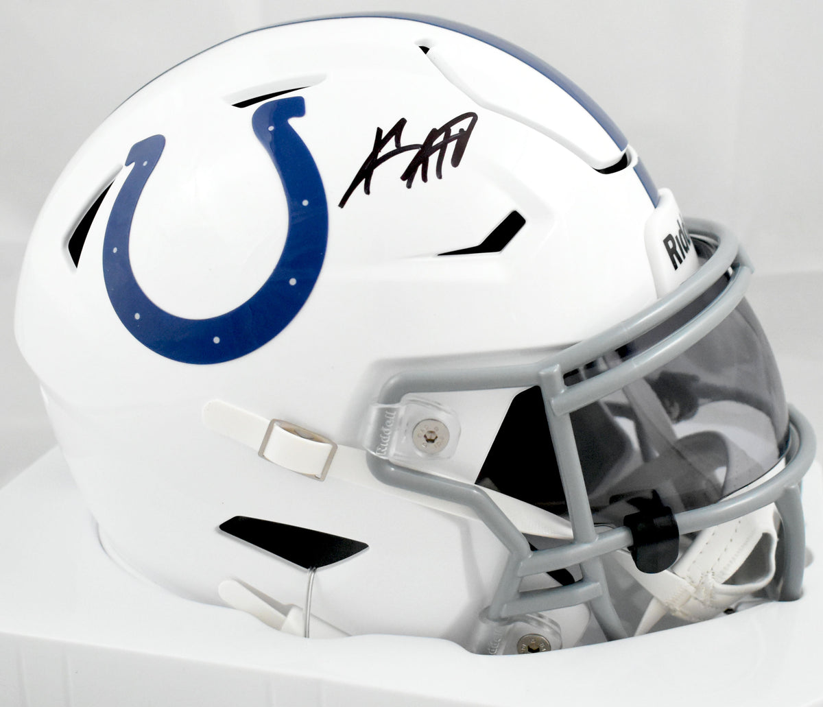 Keenan Allen Autographed Indianapolis Colts Mid-Size SpeedFlex Helmet - JSA W