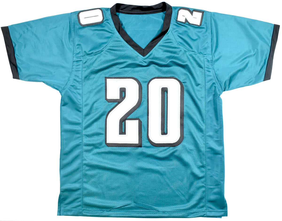 Brian Dawkins Autographed Green Pro Style Jersey - Beckett W Hologram