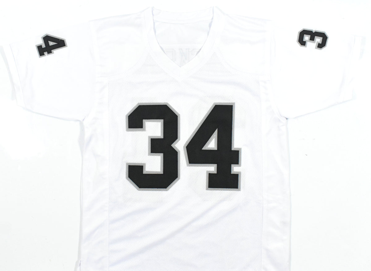 Bo Jackson Autographed White Pro Style Jersey - Beckett W Hologram