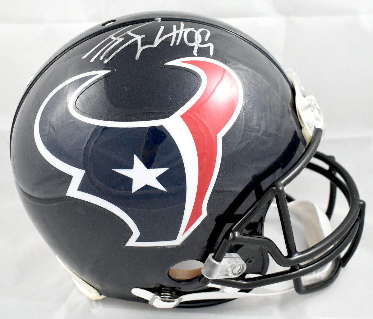 J.J. Watt Autographed Houston Texans F/S VSR4 Authentic Helmet - JSA W