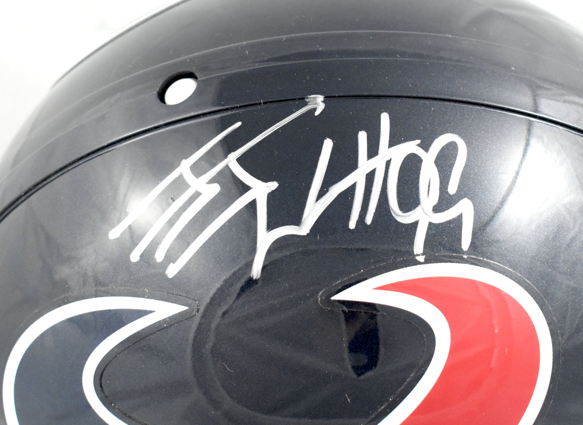 J.J. Watt Autographed Houston Texans F/S VSR4 Authentic Helmet - JSA W