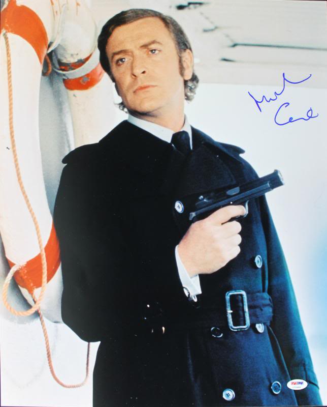 Michael Caine Signed Authentic 16X20 Photo Autographed PSA/DNA #U70486