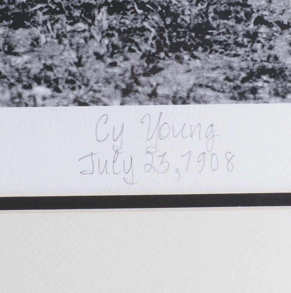 Cy Young Framed 16.5x22 Historical Photo Archive LimitedEdition Giclee - Sports Integrity