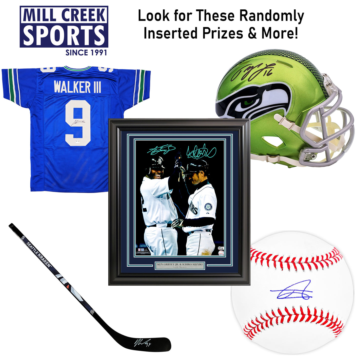 Pacific Northwest Autographed 16x20 Mystery Photo Pack Series 2 (2 Photos) With Possible Prize Redemptions