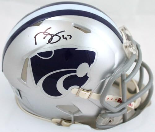 Darren Sproles Autographed Kansas State Speed Mini Helmet- Beckett W Hologram