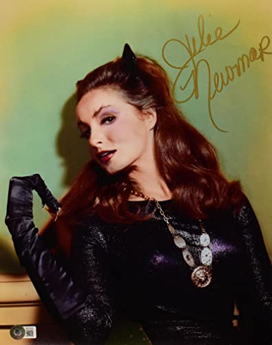 Julie Newmar Autographed 11x14 Catwoman Close Up Photo -Beckett W Hologram *Gold