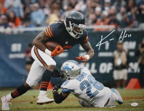 Kevin White Autographed 16x20 Chicago Bears vs. Lions Photo with JSA-W
