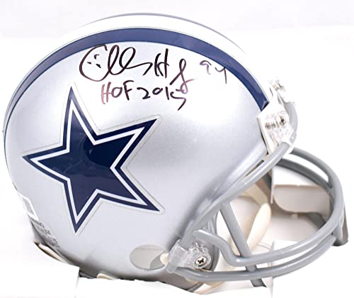 Charles Haley Autographed Dallas Cowboys Mini Helmet W/ HOF- Beckett W Hologram