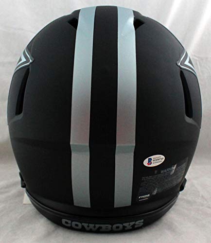 Michael Irvin Signed Cowboys F/S Eclipse Speed Authentic Helmet - Beckett W Auth