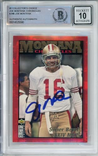 1995 Collector's Choice Joe Montana Chronicles #JM9 Joe Montana