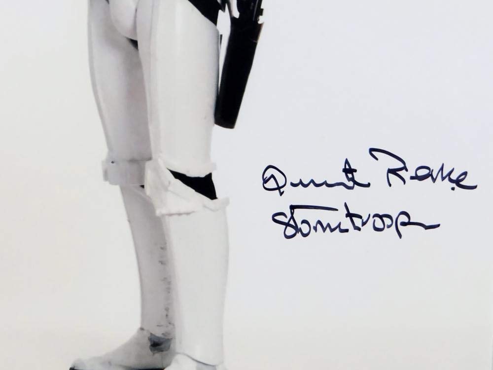 Quentin Pierre Autographed Sideways Full Body 11x14 Photo w/ Insc- JSA Auth *Blk
