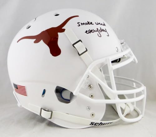 Ricky Williams Signed Longhorns ProLine Speed F/S Helmet w/Smoke Weed- JSA W