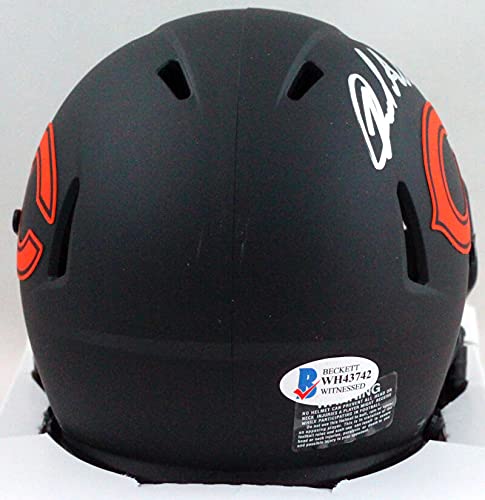Jared Allen Autographed Chicago Bears Eclipse Mini Helmet- Beckett *Silver