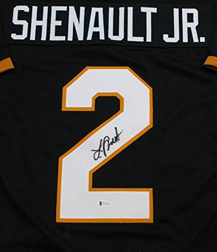 Laviska Shenault Jr Autographed Black College Style Jersey - Beckett W Auth *2