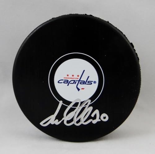 Lars Eller Autographed Washington Capitals Hockey Puck- Fanatics Auth