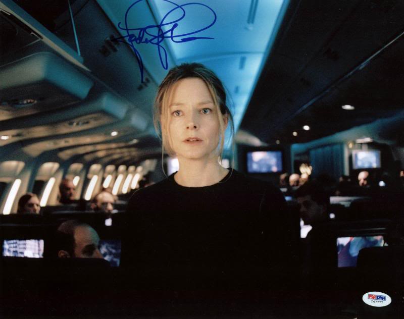 Jodie Foster Flightplan Signed Authentic 11X14 Photo Autographed PSA/DNA #I47777