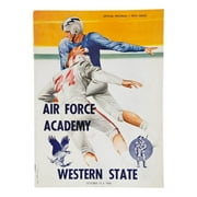 Air Force vs Western State October 13 1956 Official Game Program