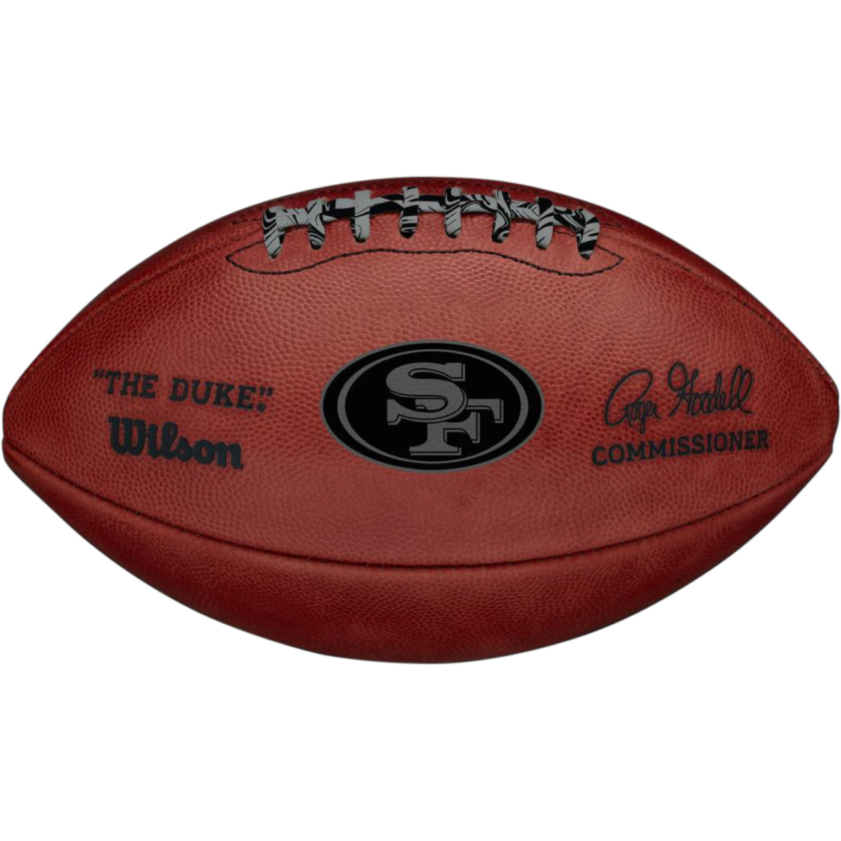 San Francisco 49ers Metallic Duke Football