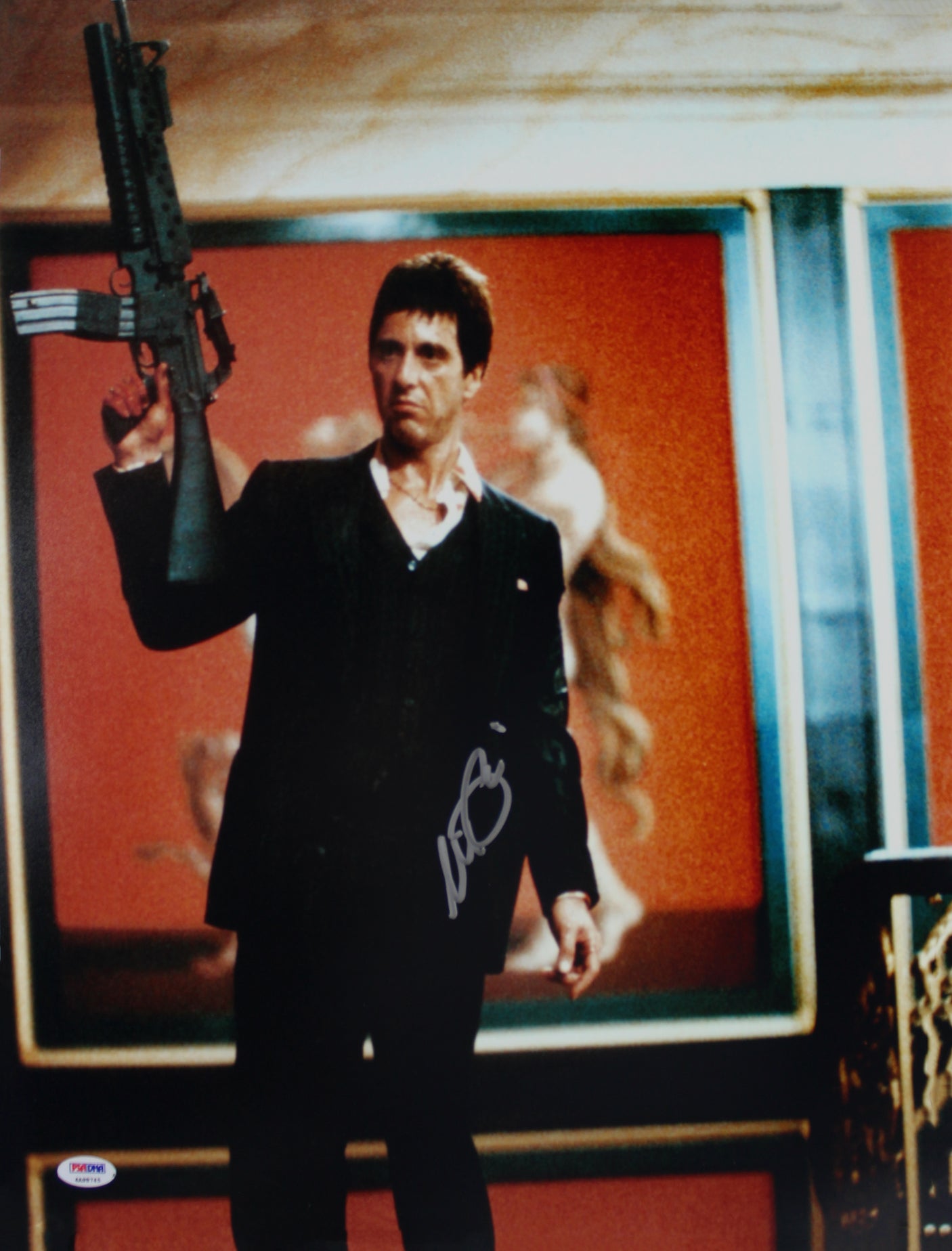 Al Pacino Scarface Signed 16x20 Vertical Photo Auto 10! PSA/DNA Itp #4A98745