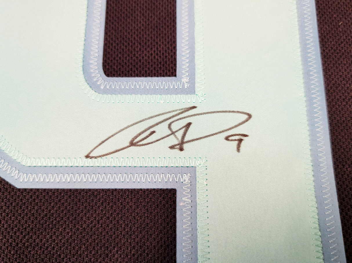 Seattle Kraken Ryan Donato Autographed Blue Adidas Jersey Size 54 Inaugural Season Patch Fanatics Holo Stock #202595