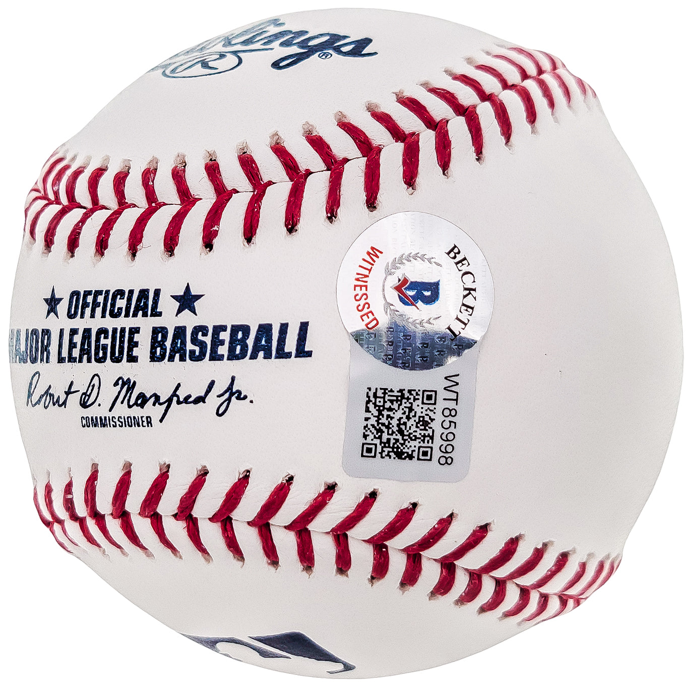 Ryan Howard Autographed Baseball Philadelphia Phillies "05 NL ROY" Beckett BAS QR Stock #202600