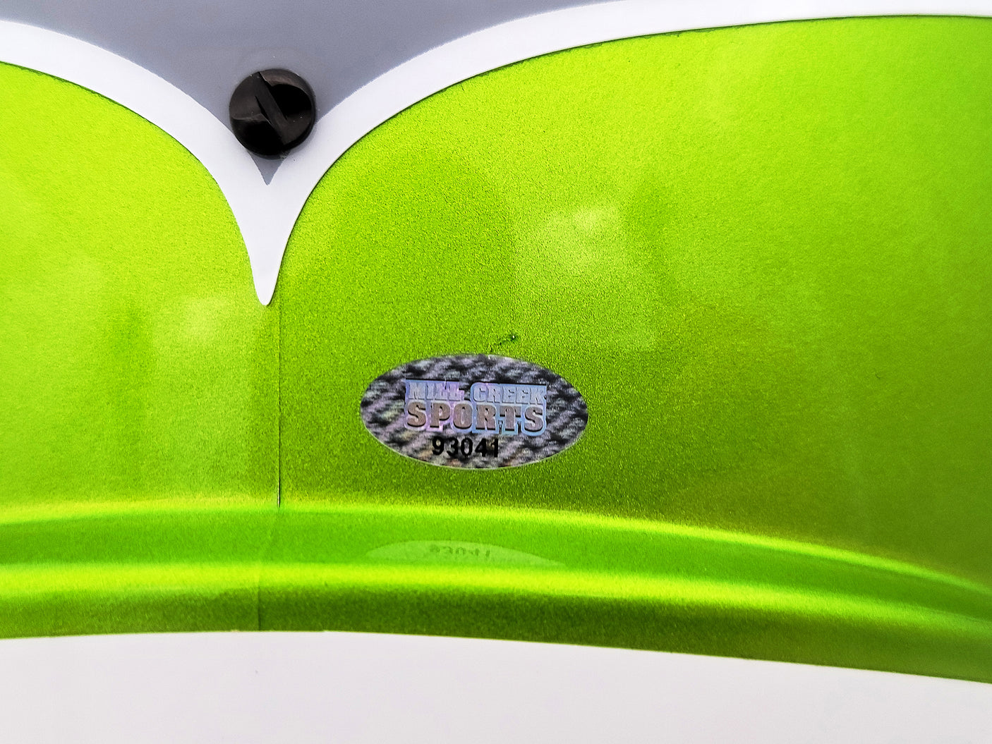 Walter Jones Autographed Seattle Seahawks Flash Green Full Size Replica Speed Helmet "HOF 14" MCS Holo Stock #203081