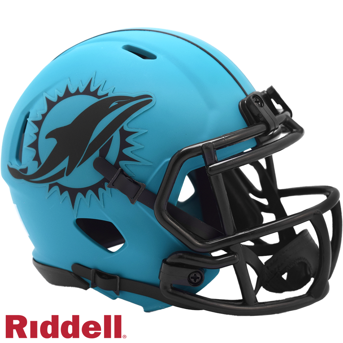 Miami Dolphins Rave Speed Mini Football Helmet