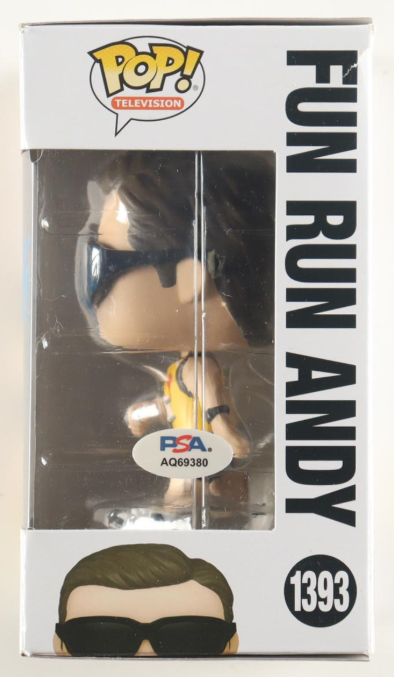 Ed Helms Signed "The Office" #1393 Fun Run Andy Funko Pop! - PSA