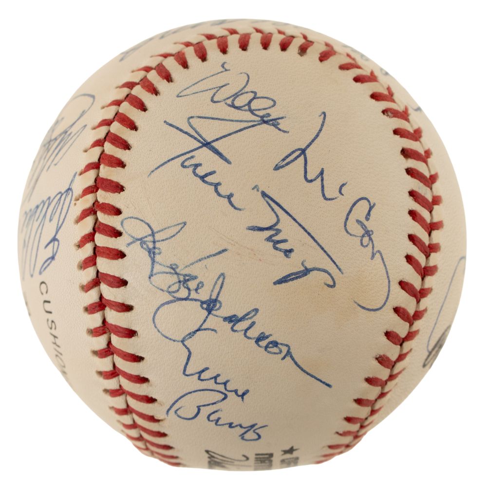 500 Home Run Club (11) Signed NL Baseball Mickey Mantle Williams & More JSA LOA